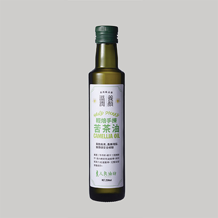 人良油坊-輕焙手揀苦茶油／瓶 (250ml)