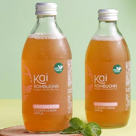 KAI-有機康普茶Kombucha (任選)／12瓶