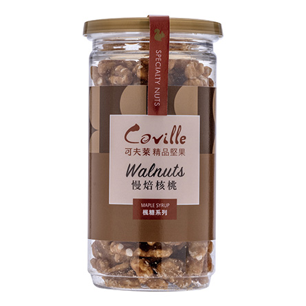 Coville 可夫萊精品堅果-小聚一刻楓一下_慢焙堅果禮盒 (楓糖綜合果仁+楓糖慢焙胡桃+楓糖慢焙核桃)